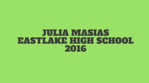 Featured Athlete Julia Masias